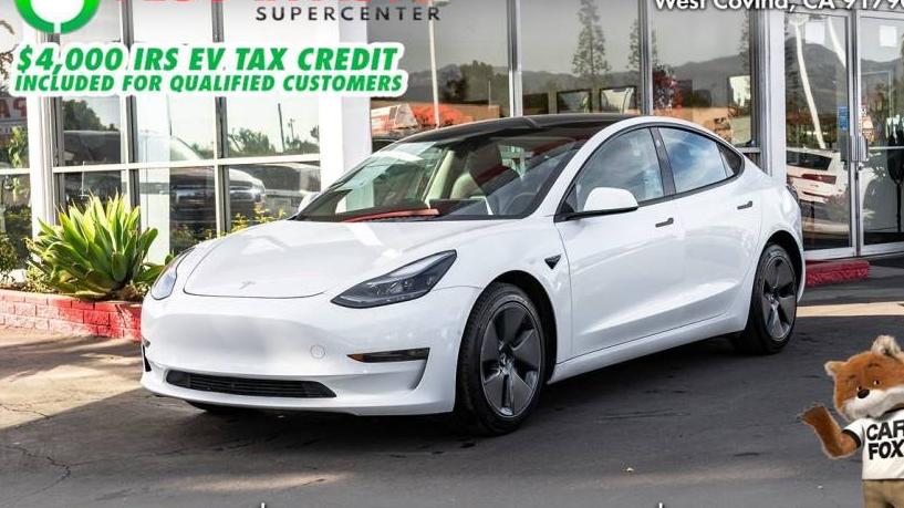 TESLA MODEL 3 2022 5YJ3E1EA0NF124039 image